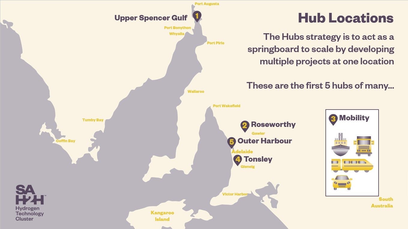 Hydrogen Hub Locations